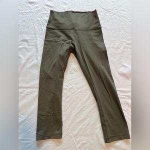 Women’s Lululemon Capri Leggings - Olive